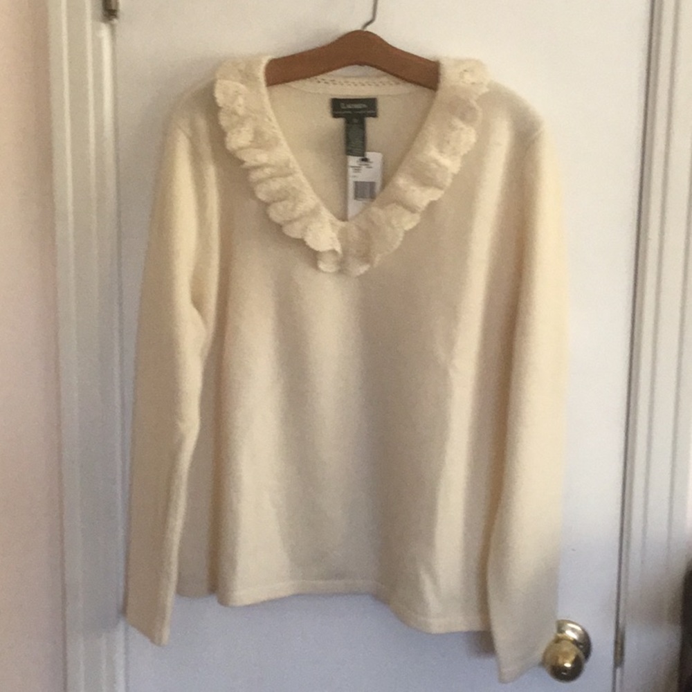 Lauren Ralph Lauren wool blend Sweater 1X